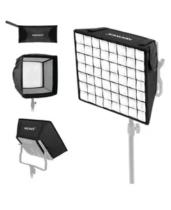 NEEWER 12.2” x 11.4” Foldable Softbox Diffuser with Grid Bag for LED Video Light - Picture 1 of 7