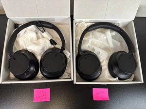 2 Sony WH-CH720N Wireless Over-Ear Headphones - Black - Parts Only / Broke - Picture 1 of 10