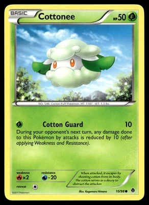 Cottonee (10) 10/98 Emerging Powers - Image 1 of 2