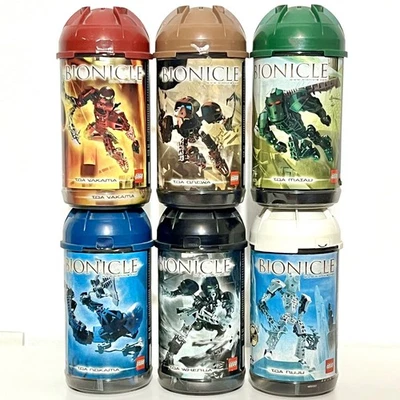2004 Lego Bionicle TOA METRU NUI (8601- 8606) Complete with Canisters - Image 1 of 4