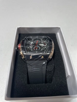 Reloj de pulsera MINI FOCUS cronógrafo impermeable para hombre correa de silicona necesita batería Foto 1 de 4