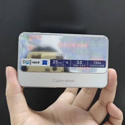 Sony Cyber-Shot DSC-T110 16.1 MP 4x Optical Zoom Digital Camera English Pink - image 1 of 4