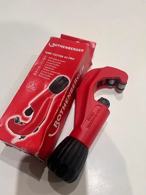 Rothenberger TUBE CUTTER 42 Pro 6-42mm 70029 HEAVY DUTY,Brand NEW - Image 1 of 4