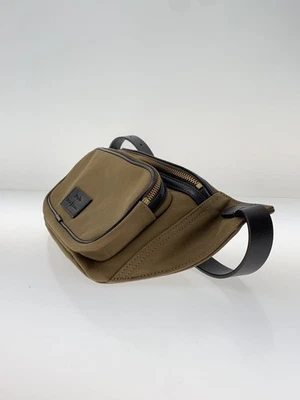 POLO RALPH LAUREN waist bag cotton CML plain   from Japan - Image 1 of 4