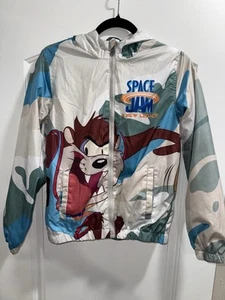 Space Jam Members Only Lightweight Jacket Youth 14/16 - Picture 1 of 3