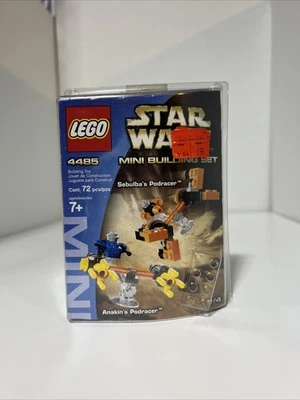 LEGO 4485 STAR WARS Anakin & Sebilulba Podracers Mini Building Set Retired NIB - Image 1 of 4