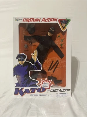 NUEVO Uniforme y Equipo Capitán Acción Kato Green Hornet Figura Nuevo en Caja 2000 Foto 1 de 4