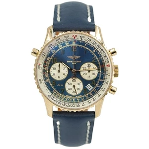 Breitling Navitimer H34030 Rattrapante 38 mm edición limitada oro amarillo de 18 quilates - Imagen 1 de 9