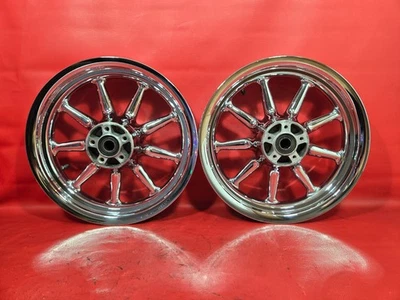 2007 HARLEY-DAVIDSON ELECTRA GLIDE ULTRA CLASSIC FLHTCUSE FRONT REAR WHEEL SET Foto 1 de 4