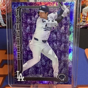 Only 15 Made 2025 Topps Shohei Ohtani Purple Easter Bunny Variant  - Bild 1 von 10