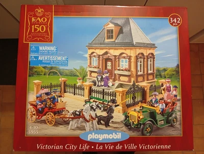 PLAYMOBIL 5955 victorian city life maison FAO 150 HYOER RARE NEUVE MISB NEW NEU - Photo 1/2