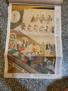 ukiyo-e japanese woodblock print original "36 Celibrated Poets Genroku Period - Picture 1 of 8