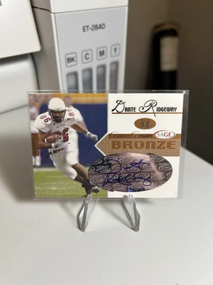2005 SAGE - Autographs Dante Ridgeway #A35 Bronze /410 (AU, RC) - Image 1 of 2