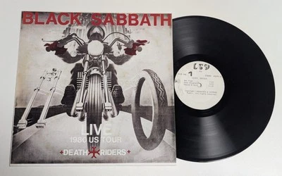 Пластинка долгоиграющая Black Sabbath - Their Satanic Majesties Return Death Riders 1980 DIO - Изображение 1 из 3