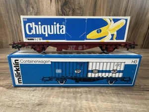 Vagón contenedor coche caja Marklin 4762 Chiquita LN excelente - Imagen 1 de 10