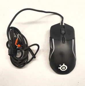SteelSeries Rival 5 Wired Optical Gaming Mouse with RGB Lighting Wired - Black - Picture 1 of 5