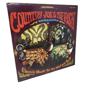 Country Joe Electric Music LP vg 33rpm 12" Vinyl Record Album free sleeve - Imagen 1 de 3
