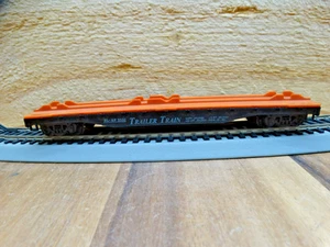 AHM HO Scale 50' Trailer Train SL-SF 2530 Flachwagen mit Anhänger Carraige - Bild 1 von 6