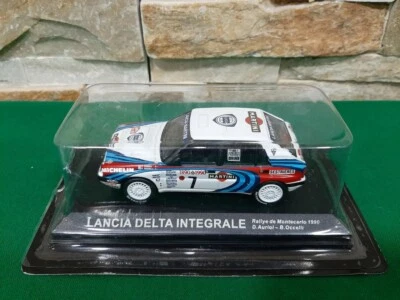 Lancia Delta Integrale Rally Montecarlo 1990 Auriol - Scala 1/43 Modellino Auto  - Immagine 1 di 4