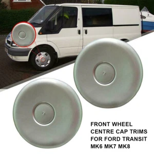2x Nabenkappe Für Ford Transit MK6 MK7 MK8 Transit Pritsche Vorderrad 1573029☑️ - Bild 1 von 8