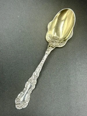 IMPERIAL CHRYSANTHEMUM BY GORHAM STERLING SILVER ICE CREAM SPOON/NO MONOGRAM - Image 1 of 4