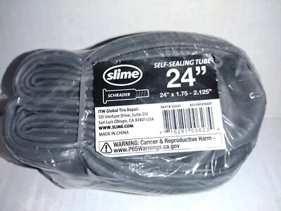 Slime Sellante 24" Tubos 24"x1.75-2.125" Válvula Schrader 30047 Foto 1 de 3