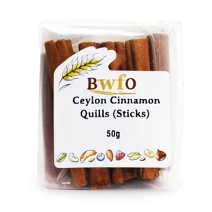 Ceylon Cinnamon Quills (Sticks) 50g | BWFO | Free UK Mainland P&P - Picture 1 of 1