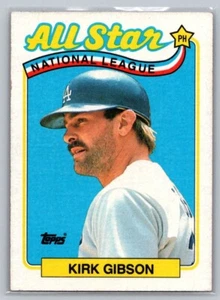 1989 Topps NL All Star Kirk Gibson #396 - Picture 1 of 2