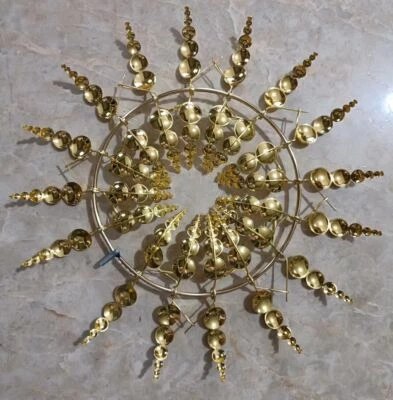 Garten Metall Windmühle Magische Wind Spinner Einzigartige Windrad Dekor 30CM. - Bild 1 von 4