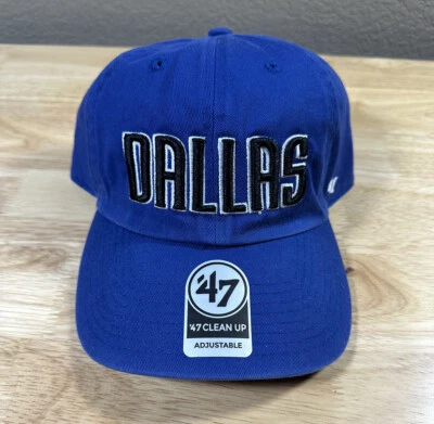 Sombrero ajustable para hombre '47 Royal Dallas Mavericks marca de limpieza Luka Dirk Foto 1 de 4
