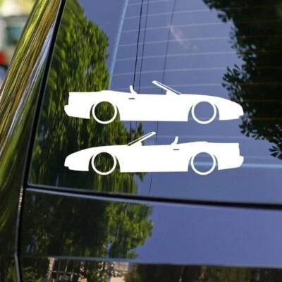 2x Pegatina de coche bajada - para Pontiac Firebird 1991 Trans Am convertible 3ª generación Foto 1 de 3