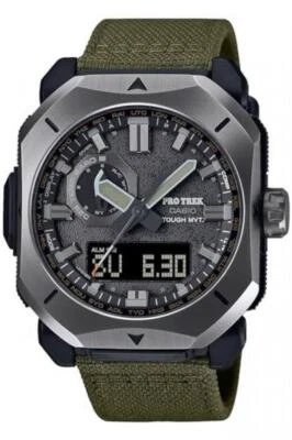 CASIO PRO TREK PRW-6900YB-3JF CORDURA Band Solar Radio Men Watch New in Box - image 1 of 4