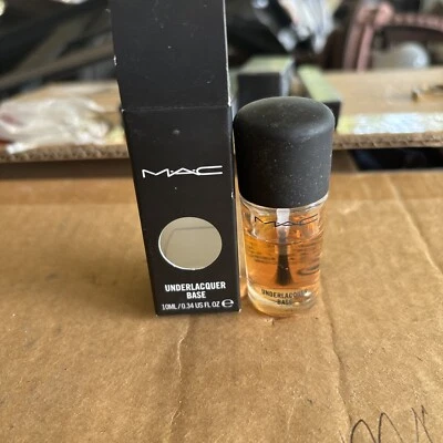 MAC Nail Lacquer Underlacquer Base 10ml/0.34 oz. Nail Polish New Boxed - RARE - Изображение 1 из 4