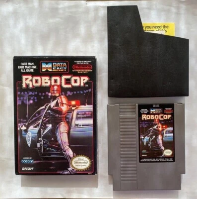 RoboCop Nintendo Nes with Box Vintage Video Game - Image 1 of 4