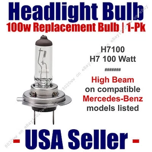 Headlight Bulb High Beam 100 Watt Upgrade 1pk Fits Select Mercedes-Benz - H7 100 - Picture 1 of 1