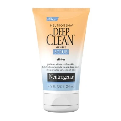 Neutrogena Deep Clean Gentle Facial Scrub, Oil free Cleanser 4.2 fl. oz.. - Image 1 of 4