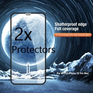 2x Nillkin Amazing 3D Full coverage ultra clear tempered glass Protector iPhone - Picture 1 of 31