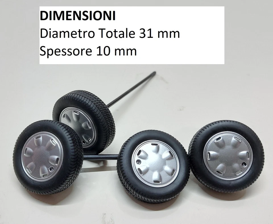 RUOTE Originali Renault Twingo del 1995 Norev scala 1/18 - Immagine 1 di 1