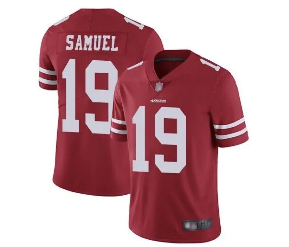 Nike San Francisco 49ers #19 Deebo Samuel Jersey Red Men Sz 3XL