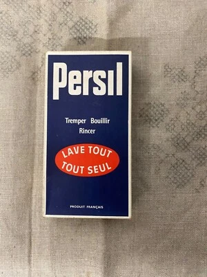 Paquet de lessive persil ancienne vintage jamais ouvert d’époque - Photo 1/4