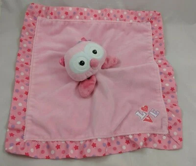 Garanimals Love Pink Owl Peluche Pájaro Lovey Manta de Seguridad Juguete de Peluche Foto 1 de 4