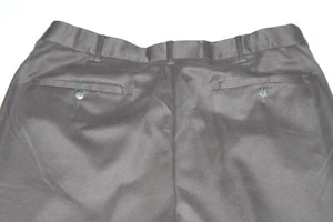 Savane pantalone uomo plissettato marrone 36x32 baggy cholo - Foto 1 di 10