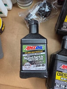AMSOIL 0W-16 100% Synthetic Signature Series Motor Oil 1 Quart - Picture 1 of 1