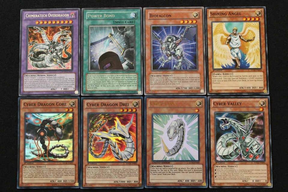 Cyber Dragon Deck set (Power Bond, Chimeratech Overdragon, Core, Drei, Larva...) - Image 1 of 1