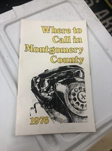 Where To call In Montgomery County Christiansburg VA Pamplet - Picture 1 of 3