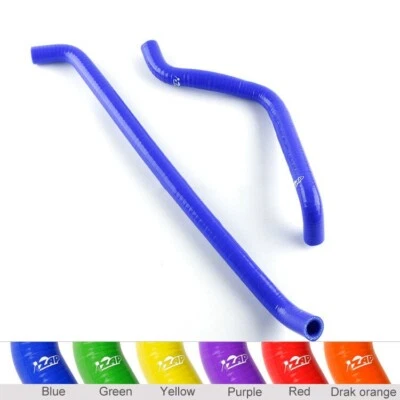 Blue Fit 1985-1992 Suzuki LT250R LT 250R Silicone Radiator Coolant 3-PLY Hoses - Image 1 of 4