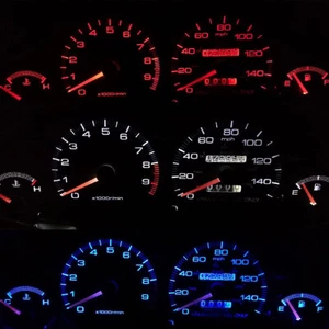 LED Speedo Gauge Cluster Instrument Set Kit For 94-01 Acura Integra DC2 DC4 DB8 - Picture 1 of 11