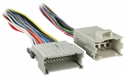 Metra 70-2054 Factory Amplifier Bypass Harness for Select 1998-2004 GM Vehicles — 第 1/2 张图片