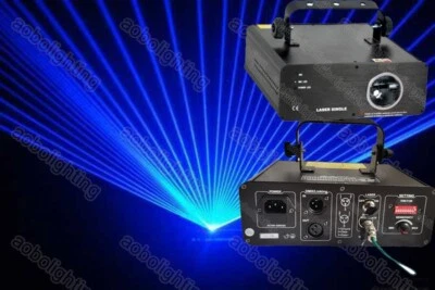 600mW Blue Beam Laser Projector Light DMX DJ Party effect Club Stage Lighting - Image 1 of 4