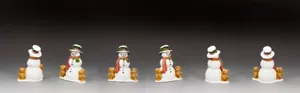 ESPECIAL DE NAVIDAD REY Y PAÍS XM023-02 LOS OSOS DE PELUCHE MUÑECO DE NIEVE - Imagen 1 de 1